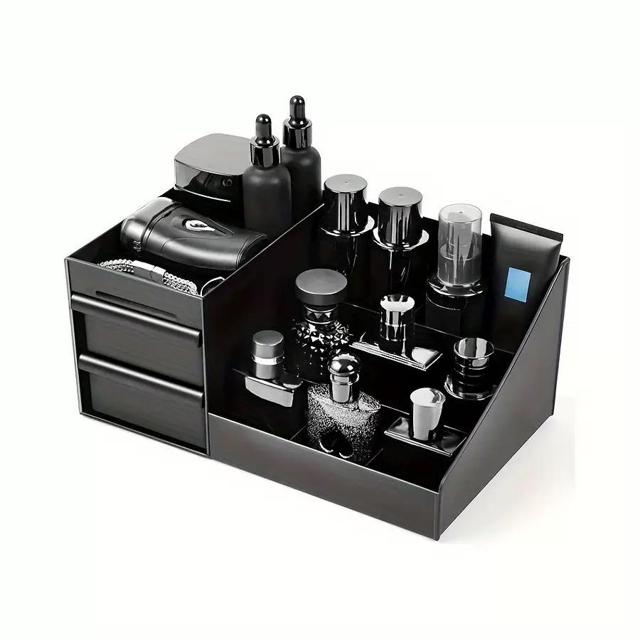 Men'S Accessories Organizer Tray - Vintage Bathroom Organizer Cosmetic Storage Box