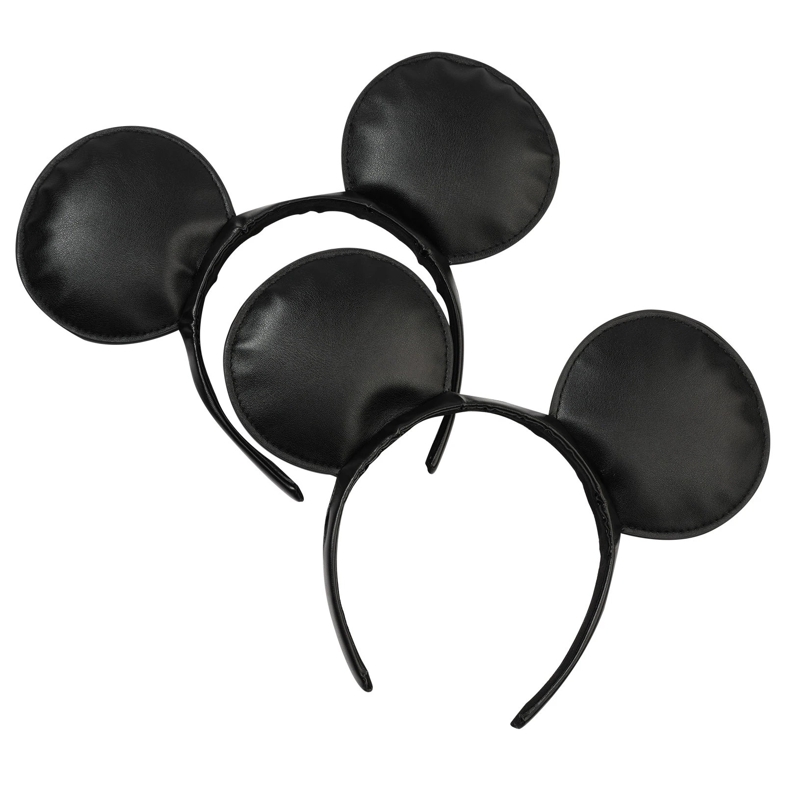 Men Accessories To Wear - 1/2pcs Classic Mickey Mouse Ear Hairbands