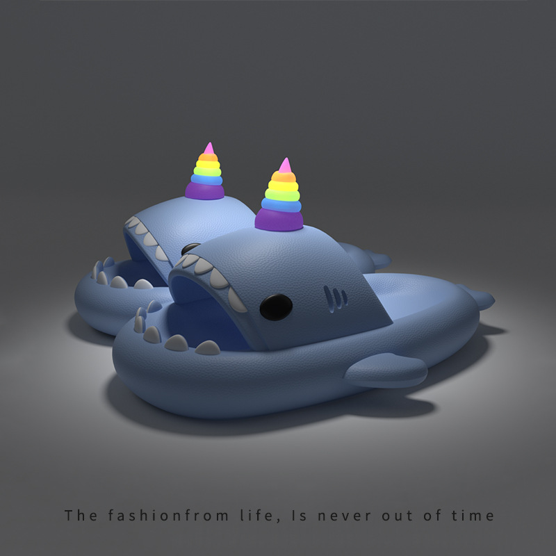 Men Accessories To Wear - Cute Shark Slippers for Women &