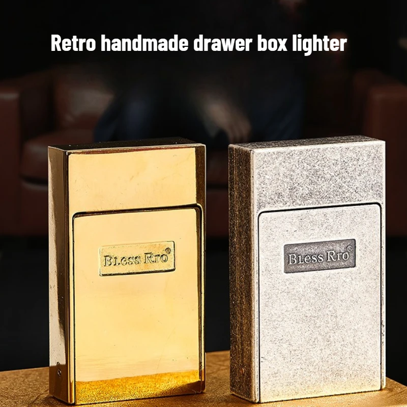 Retro Grinding Wheel Lighter O - Men Accessories Drawer 评论和价格