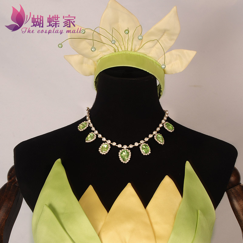 Princess Tiana Dress Cosplay C - Men Accessories Kit 评论和价格