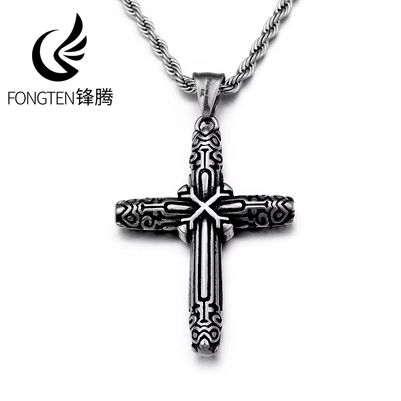Fongten Retro Cross Blessing P - Men Accessories Bd 评论和价格