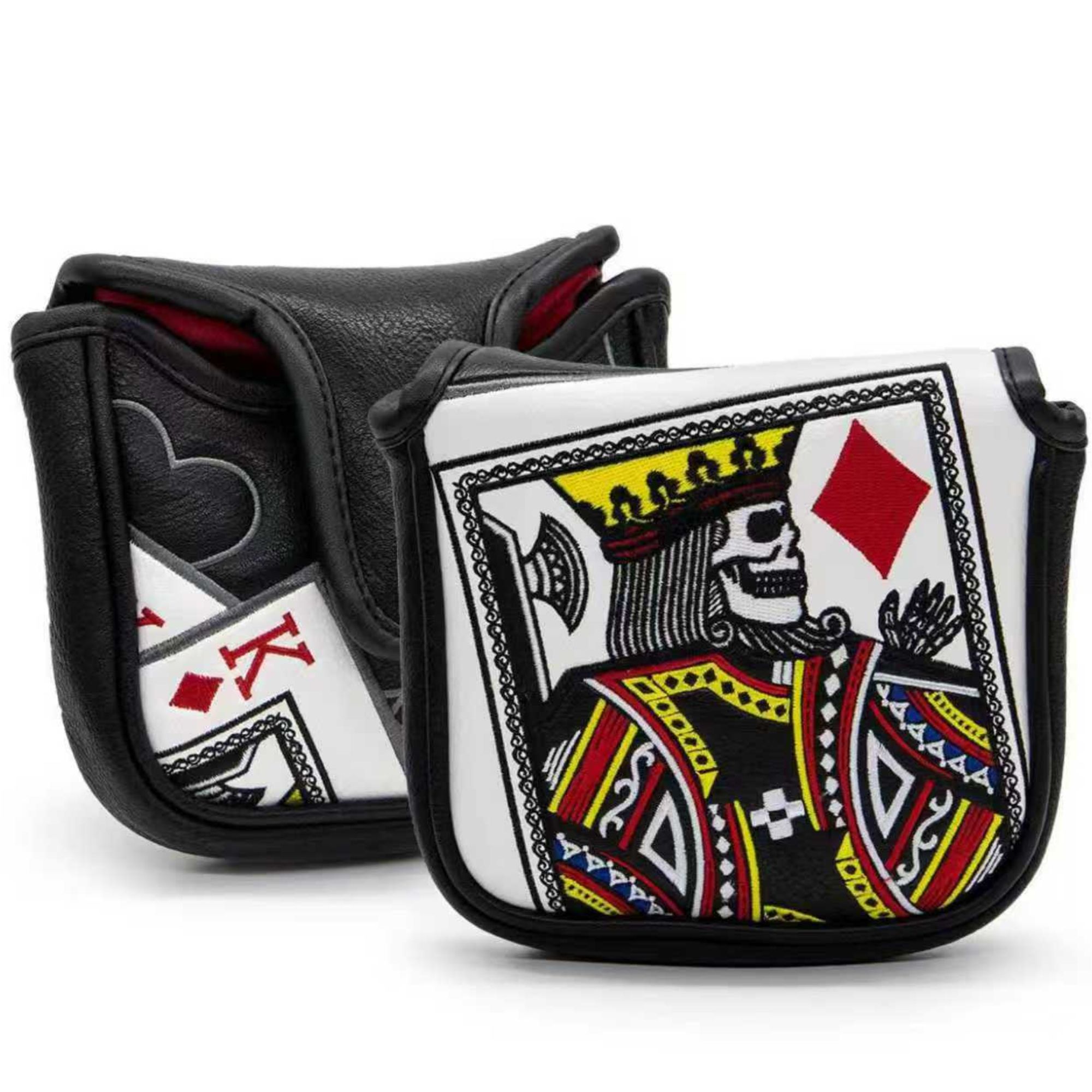 King Of Hearts Embroidered Mal - Men Accessories Usa 评论和价格