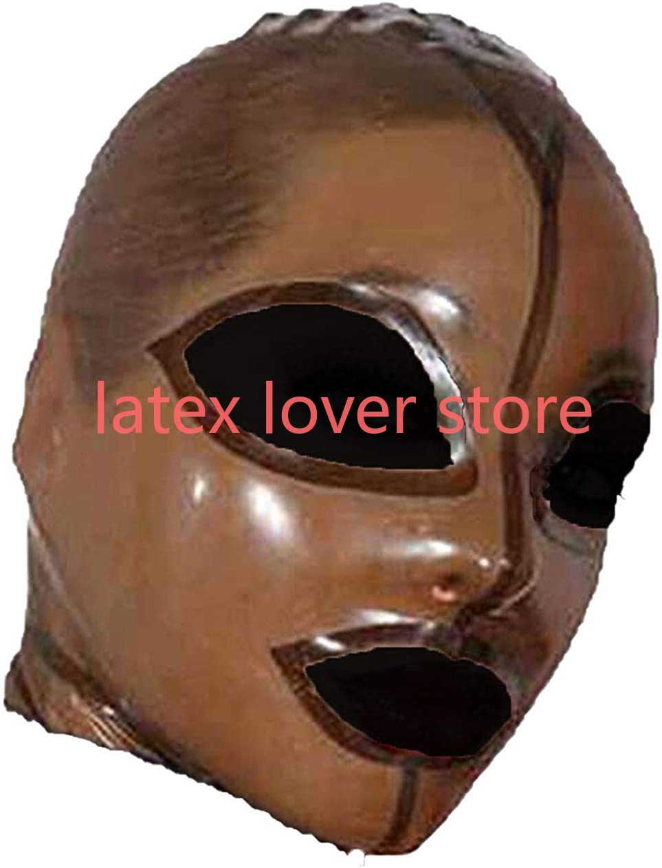 Latex Mask Transparen Brown Ru - Men Accessories To Wear 评论和价格
