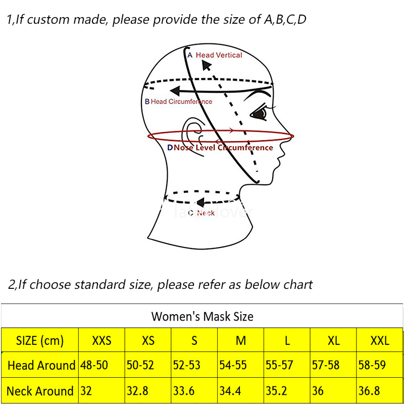 Latex Mask Transparen Brown Ru - Men Accessories To Wear 评论和价格