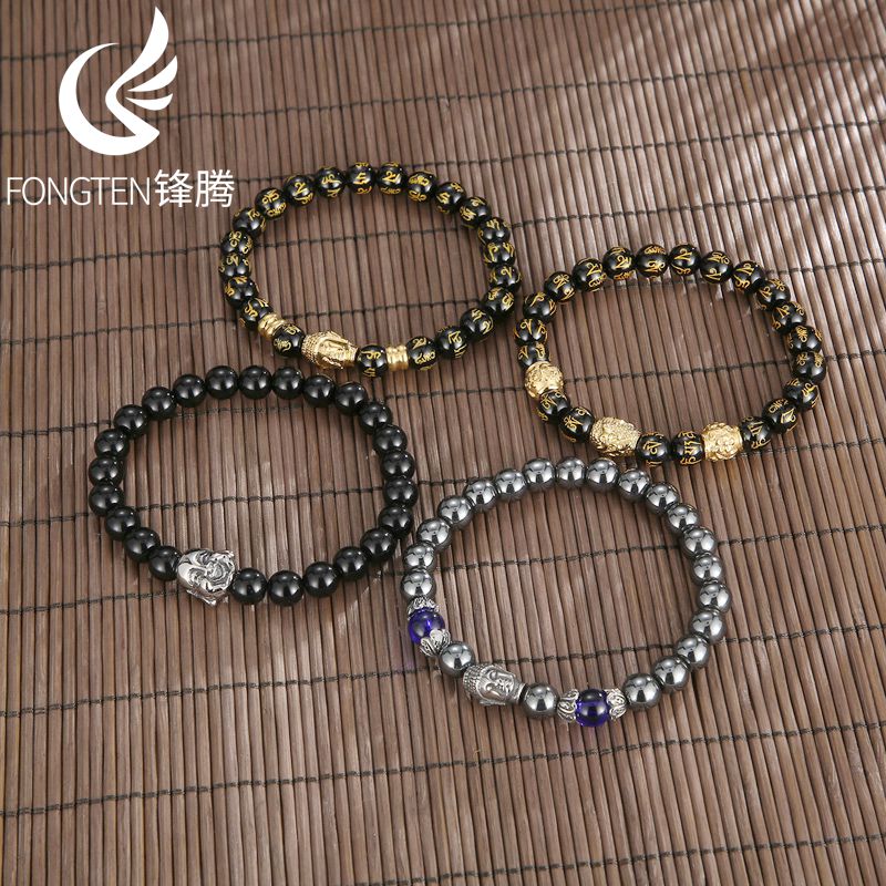 Fongten Religious Buddha Head  - Men Accessories Bd 评论和价格