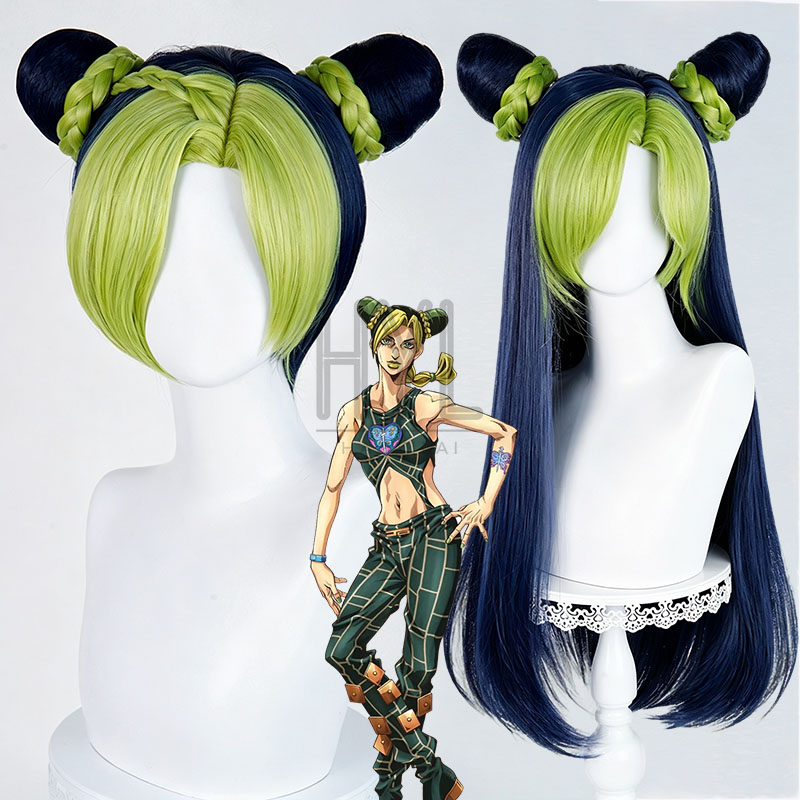Anime JOJO Jolyne Cujoh Cospla - Men'S Yellow Accessories 评论和价格