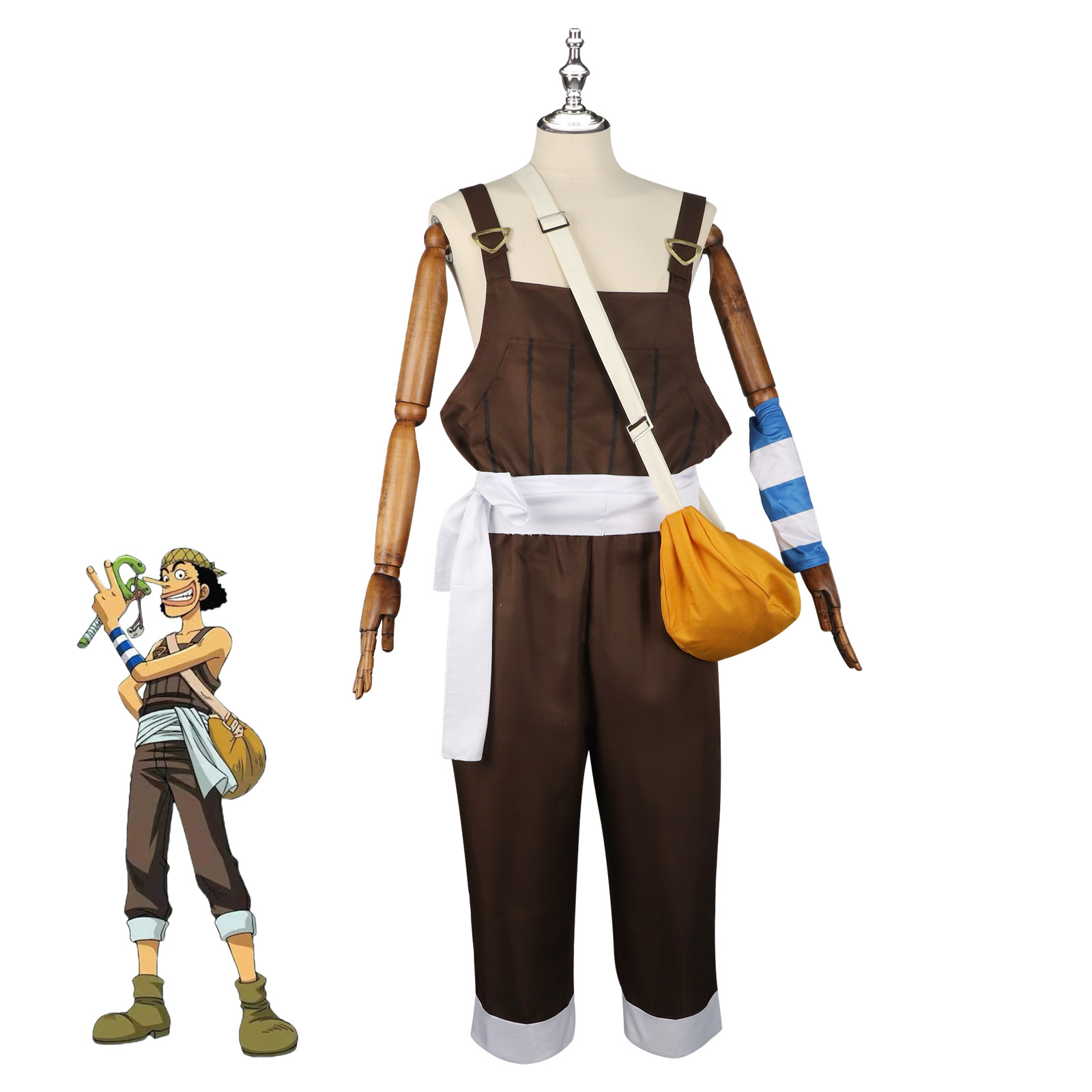 Anime UUsopp Cosplay Costume B - Men'S Accessories Japan 评论和价格
