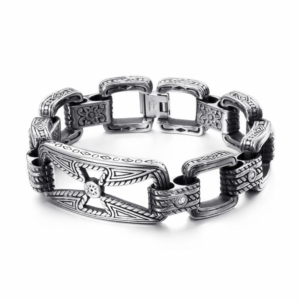KALEN Punk Cross Bracelet Men' - Men Accessories Bd 评论和价格