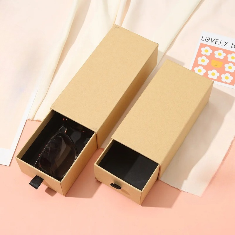 Retro Hard Cardboard Box Eyewe - Men Accessories Drawer 评论和价格