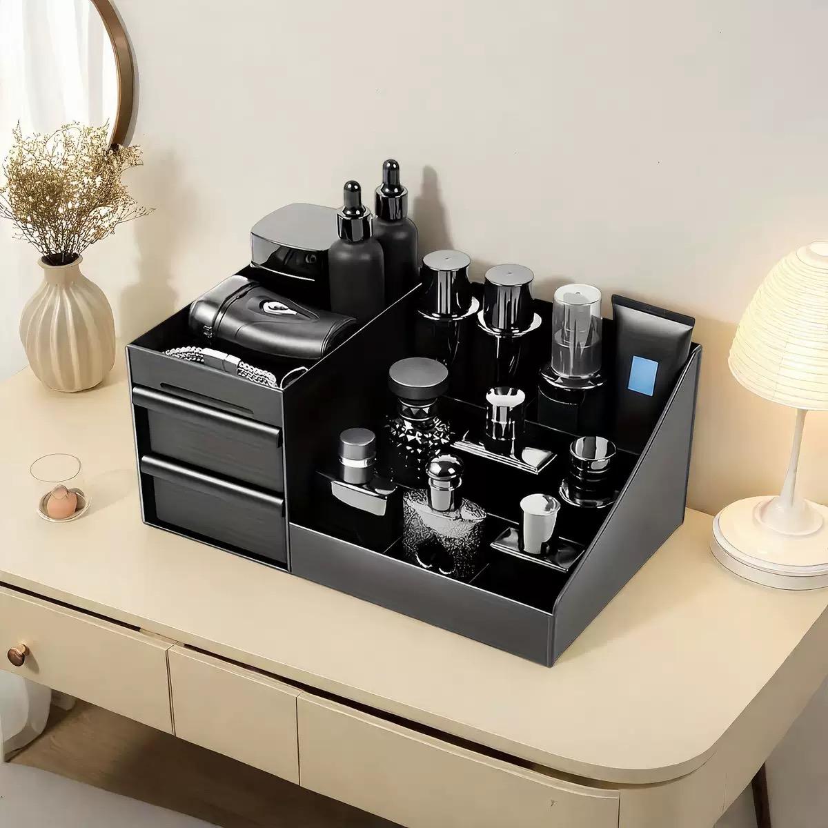 Vintage Bathroom Organizer Cos - Men'S Accessories Organizer Tray 评论和价格