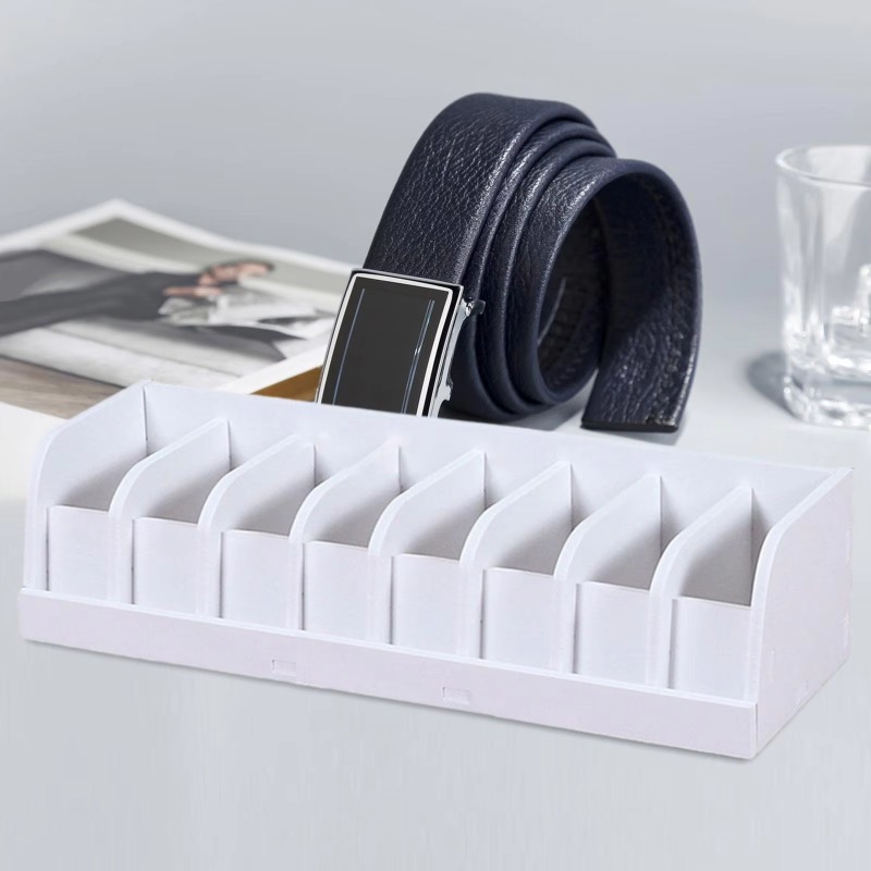 Belt Organizer Box 6/8/10 Grid - Men Accessories Drawer 评论和价格