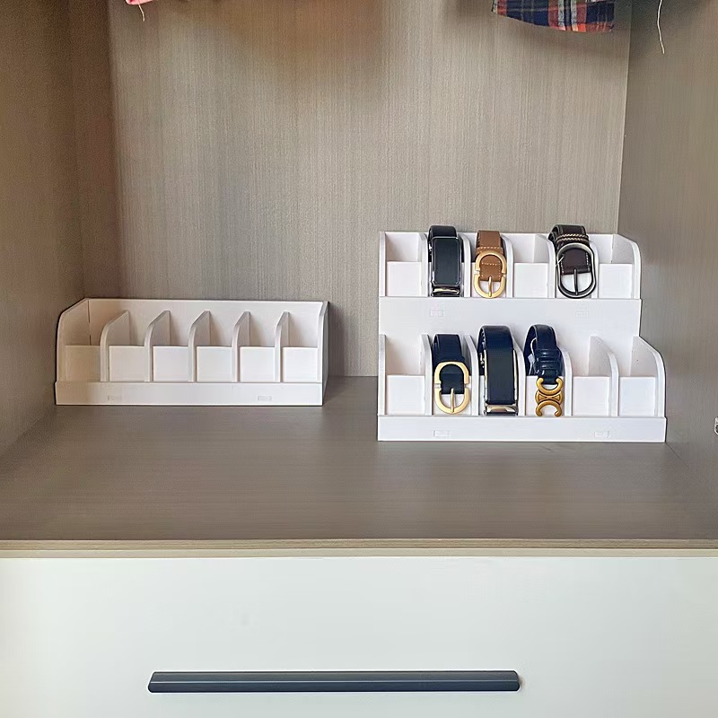 Belt Organizer Box 6/8/10 Grid - Men Accessories Drawer 评论和价格
