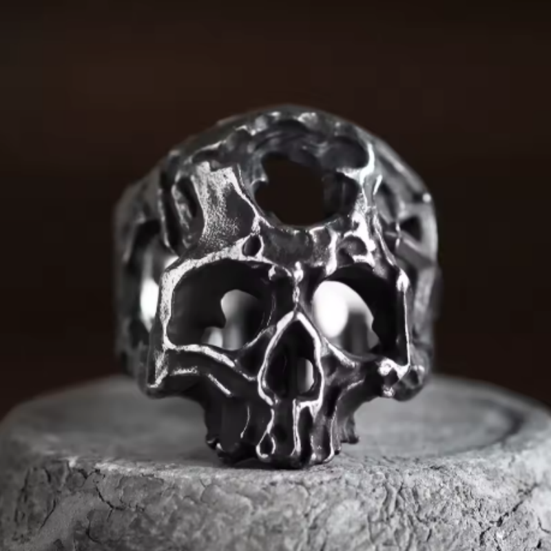 Hollow Men's Hip Hop Cross Gho - Men Accessories Bd 评论和价格