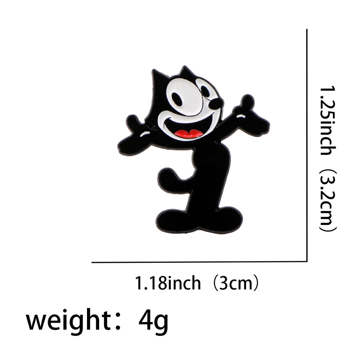 Cute Cartoon Animal Enamel Pin - Men'S Accessories And Jewelry 评论和价格