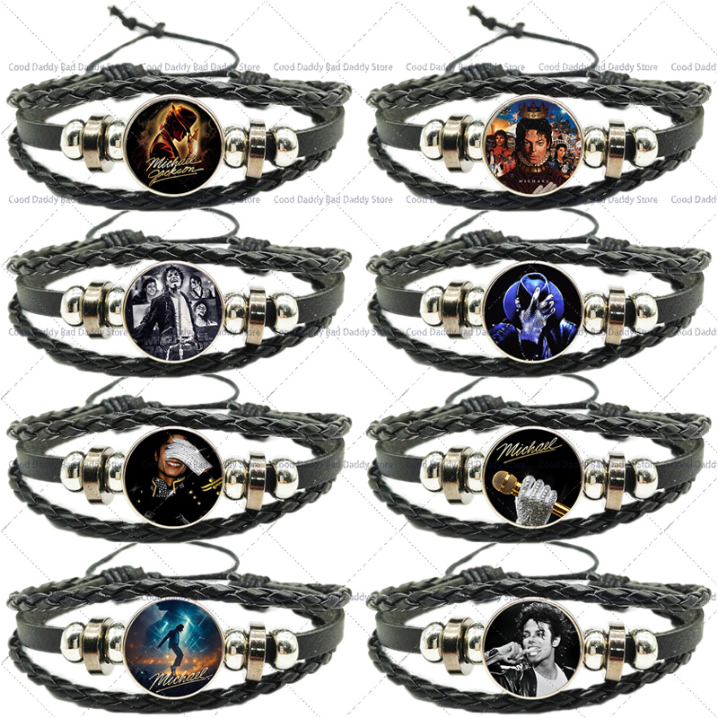 Michael Jackson Weaving Hand R - Men Accessories Jewelry 评论和价格