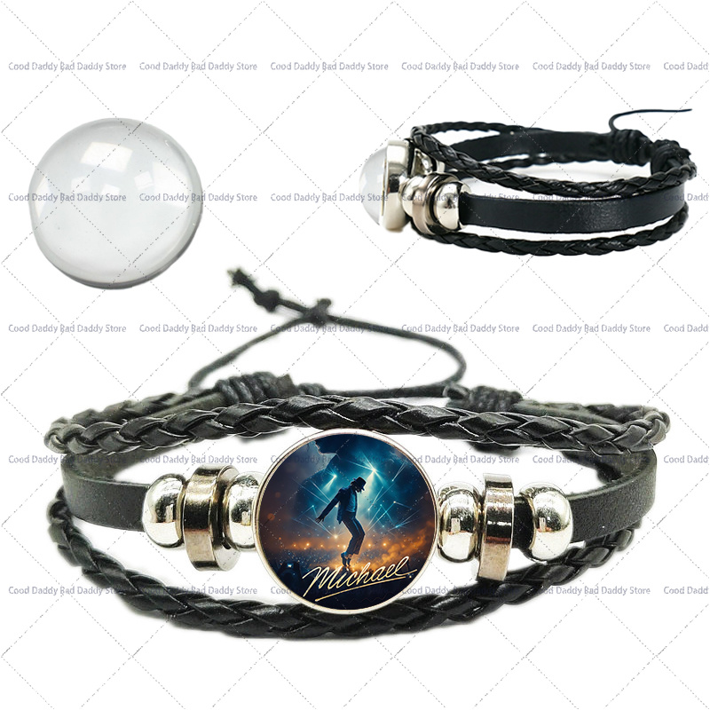 Michael Jackson Weaving Hand R - Men Accessories Jewelry 评论和价格