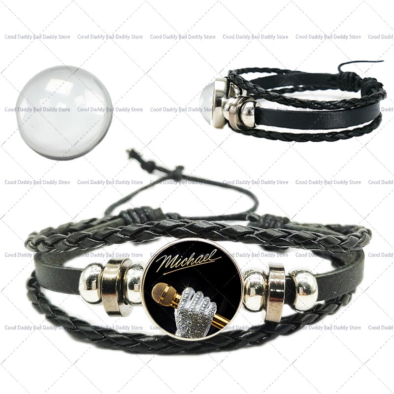 Michael Jackson Weaving Hand R - Men Accessories Jewelry 评论和价格