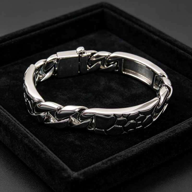 KALEN Vintage Stainless Steel  - Men Accessories Bd 评论和价格