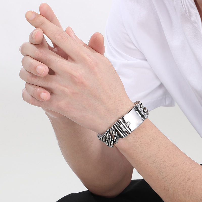 KALEN 22MM Twisted Link Chain  - Men Accessories Bd 评论和价格