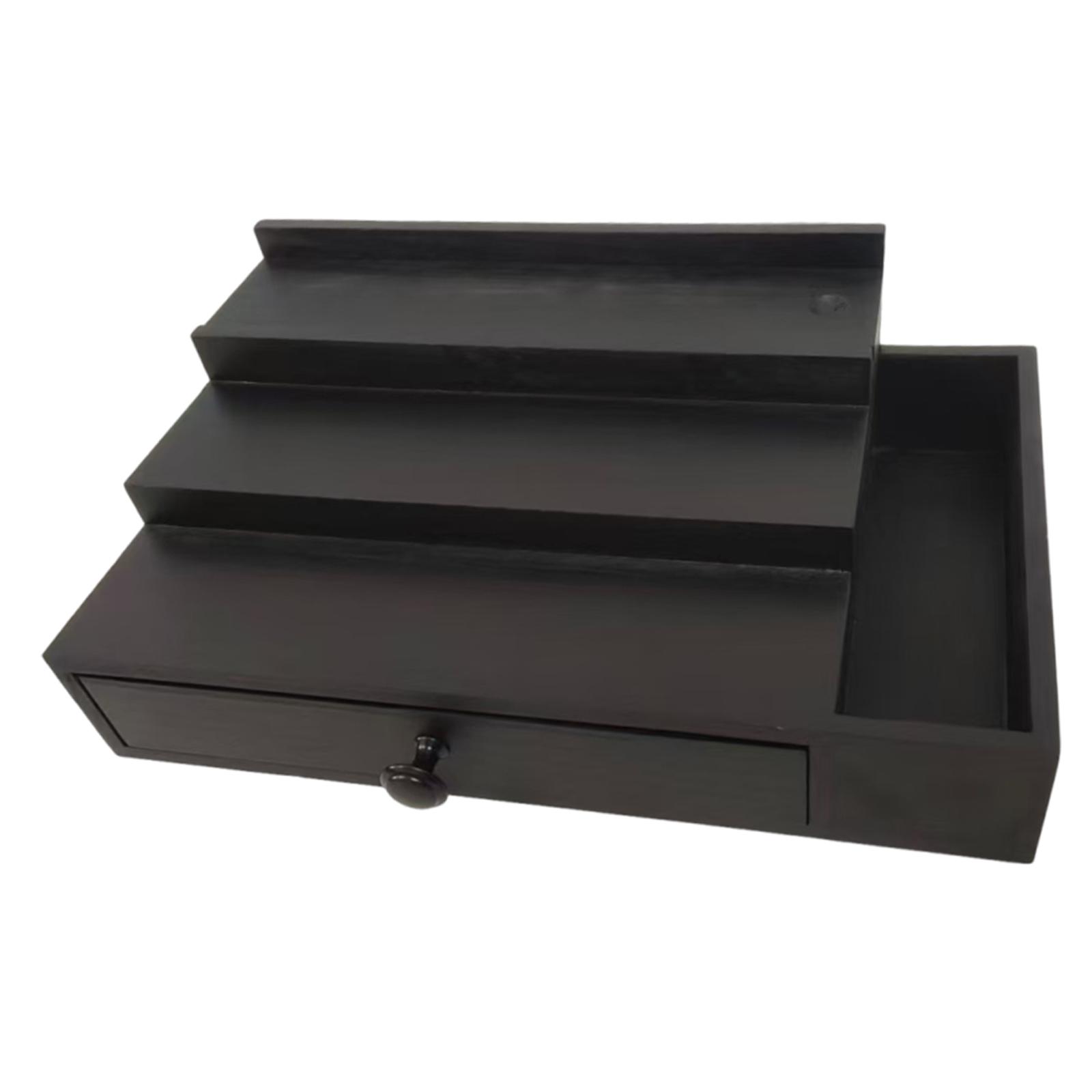 Perfume Organizer Wood Three T - Men Accessories Drawer 评论和价格