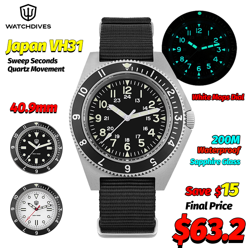 Watchdives WD1972 Quartz Watch - Men Accessories Jewelry 评论和价格