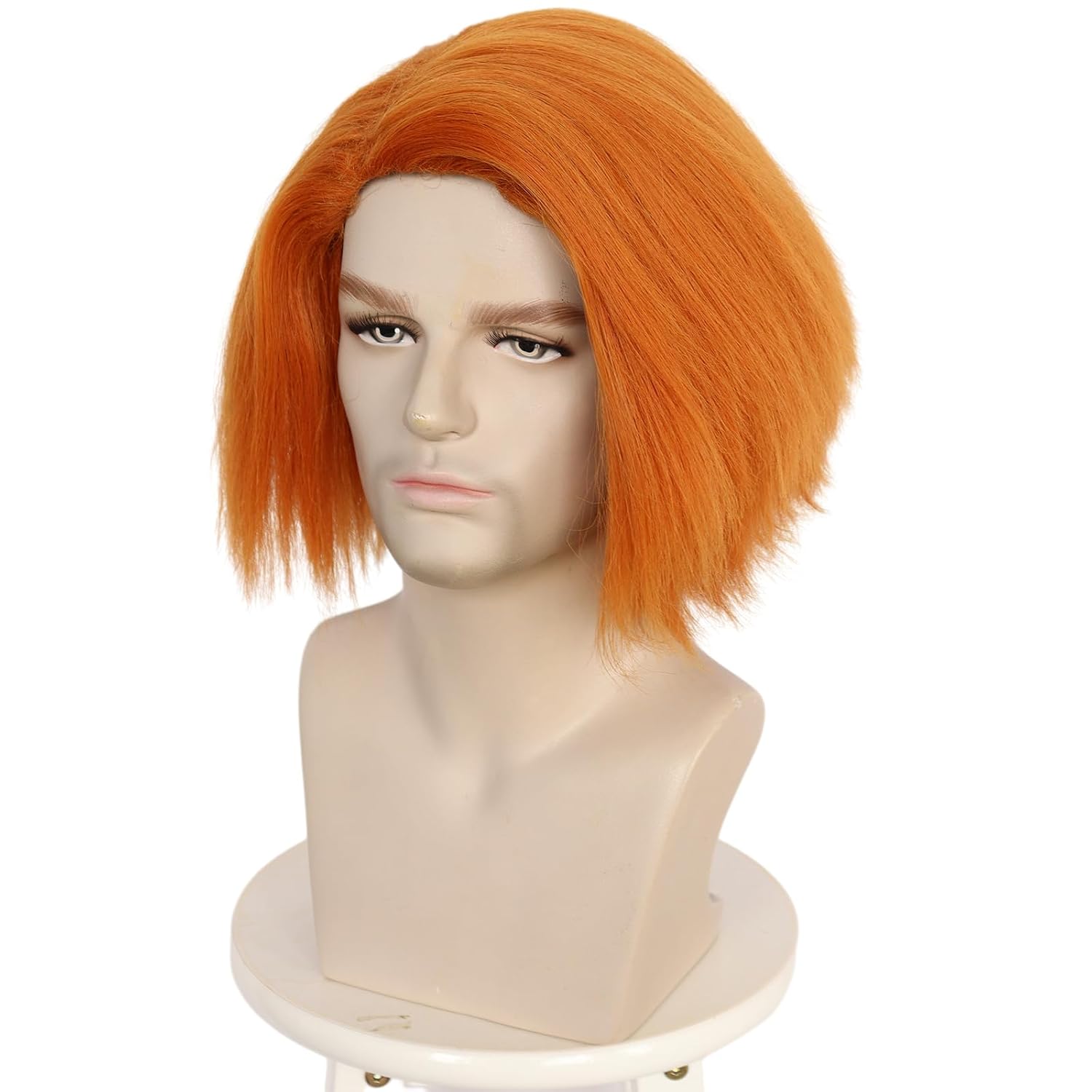 Anime Chucky Wig Mens Orange C - Men Accessories Bd 评论和价格