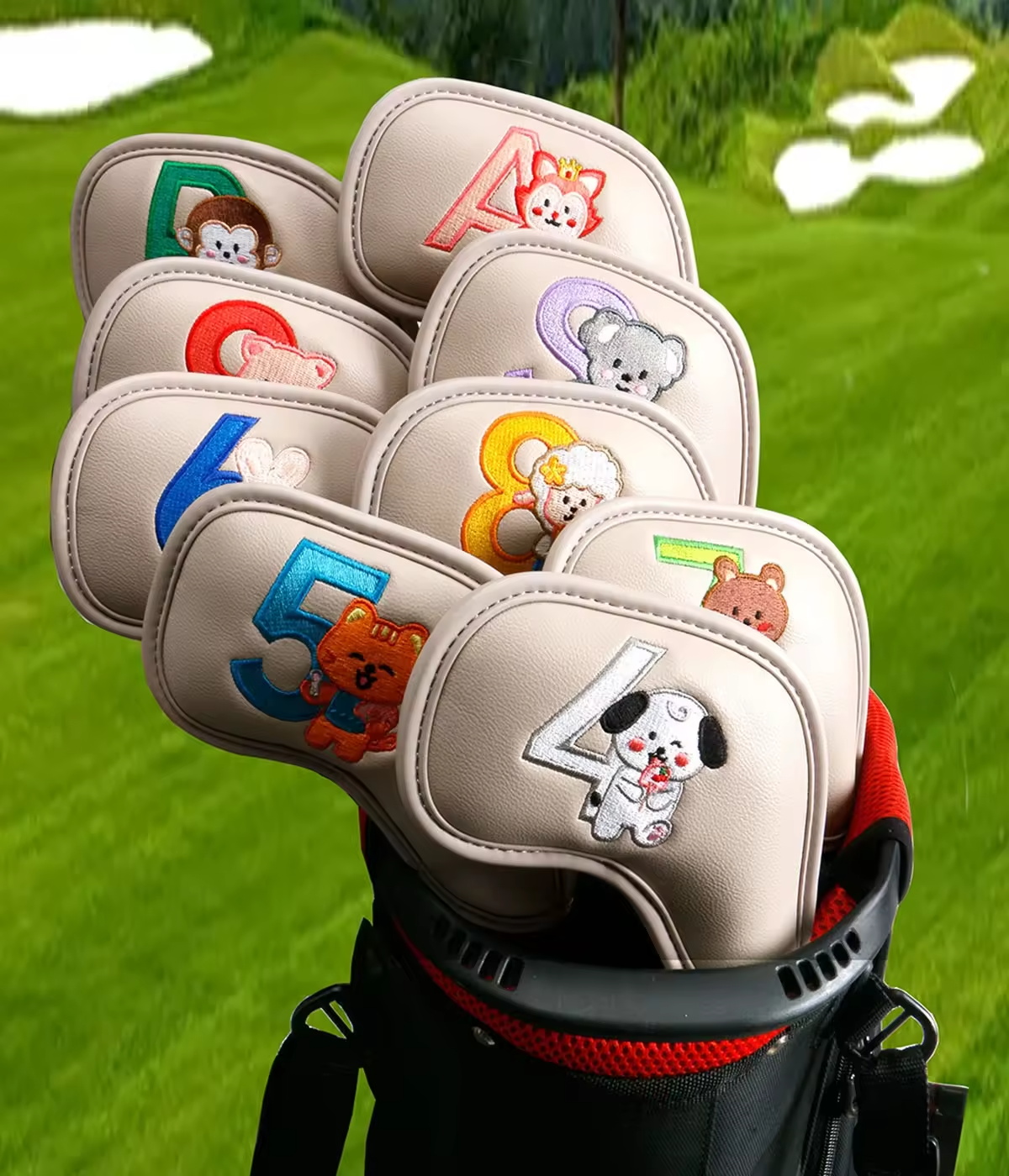 9Pcs Cute Cartoon Animal Golf  - Men Accessories Usa 评论和价格