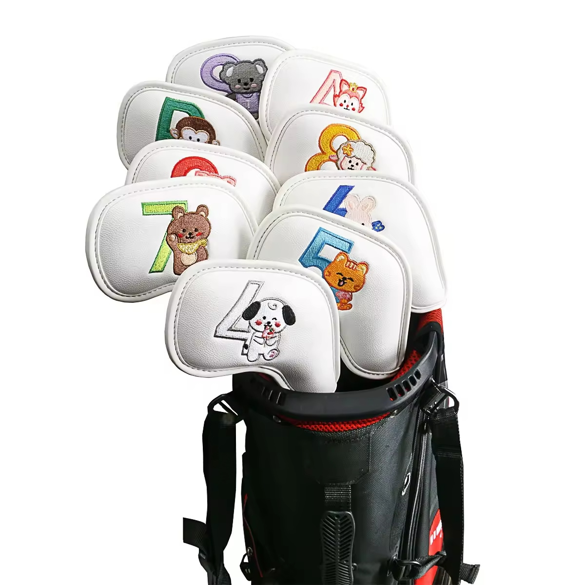 9Pcs Cute Cartoon Animal Golf  - Men Accessories Usa 评论和价格