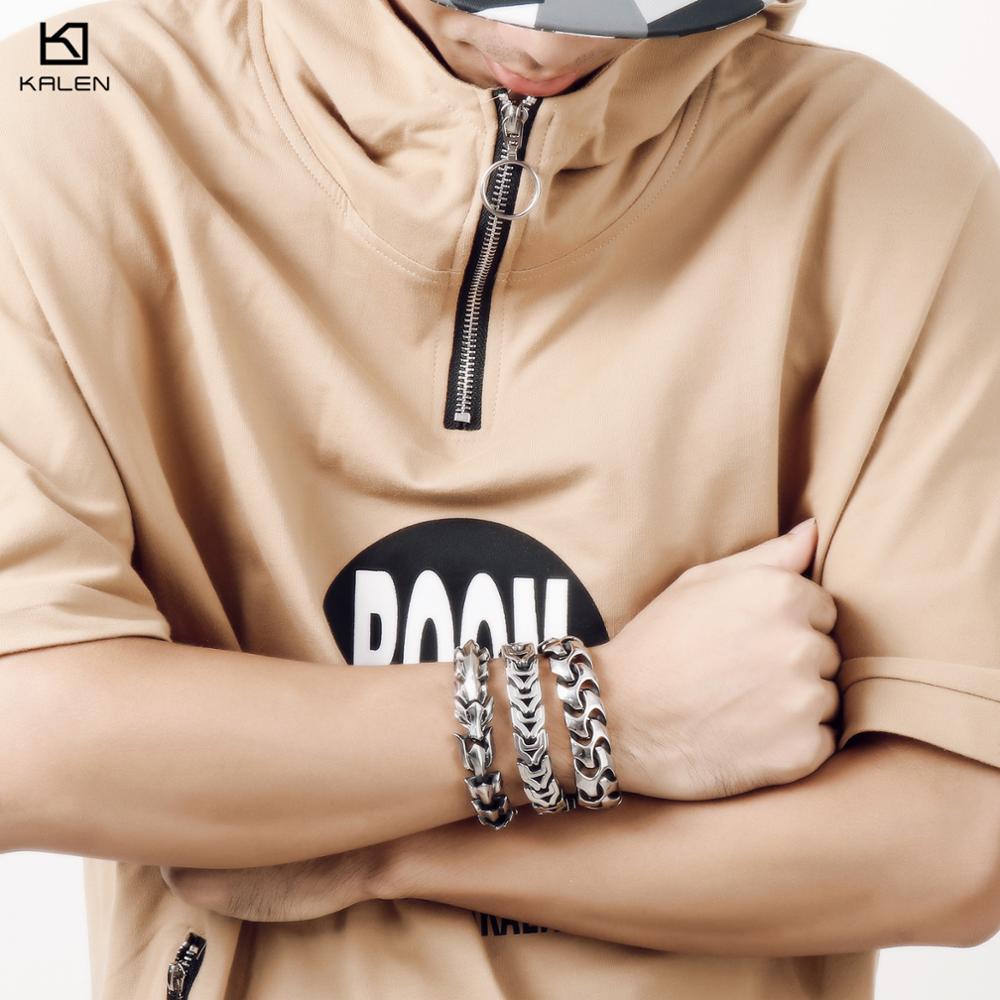 KALEN High Polished Arrow Shap - Men Accessories Bd 评论和价格