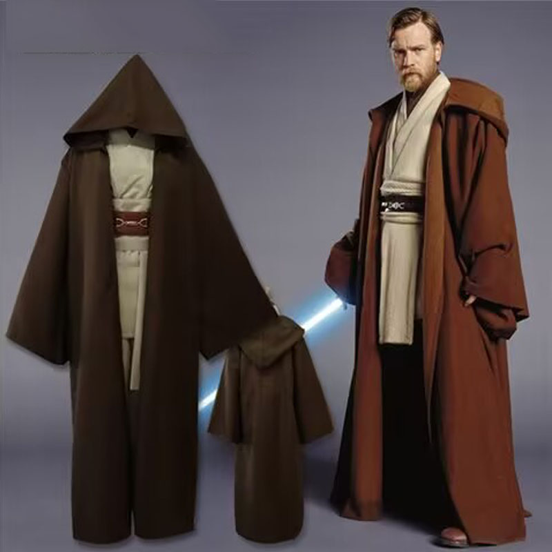 Anime Obi Wan Kenobi Jedi Cosp - Men Accessories Kit 评论和价格