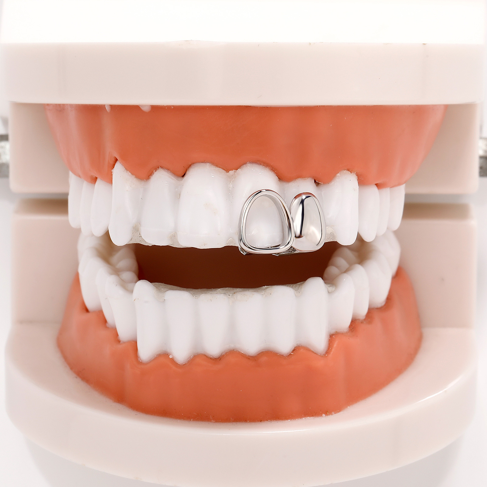 4Pcs Gold Plated Grillz Set Hi - Men Accessories Kit 评论和价格