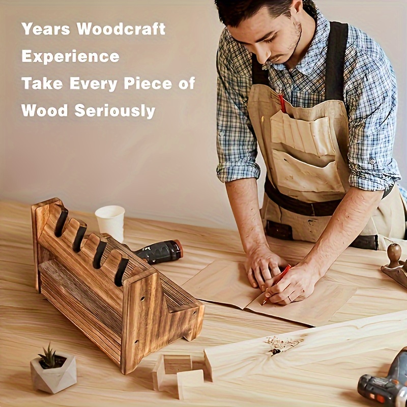 Solid Wood Pistol Storage Stan - Men Accessories Drawer 评论和价格