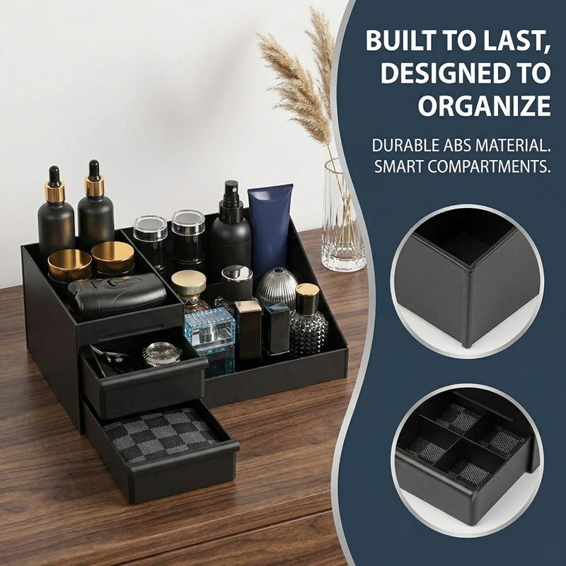 3-in-1 Men’s Perfume Organizer - Men Accessories Drawer 评论和价格