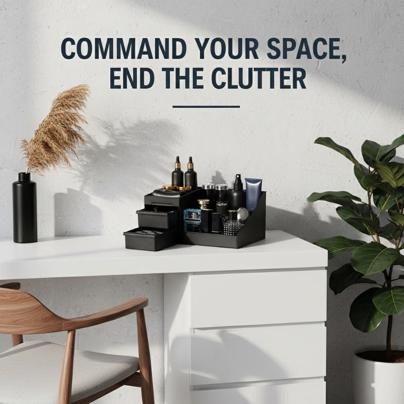 3-in-1 Men’s Perfume Organizer - Men Accessories Drawer 评论和价格